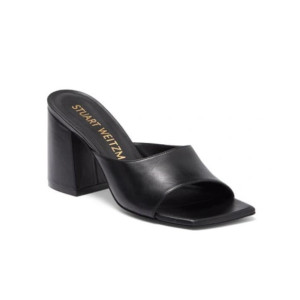 STUART WEITZMAN ... TIA 85 FLARE BLOCK HEELED SANLDALS