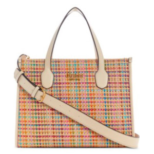 GUESS Silvana Medium Multi-Colored Tote