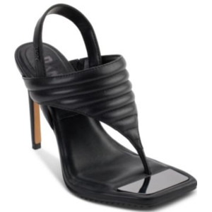 DKNY Women's Ranae Square-Toe Sling Birch Black