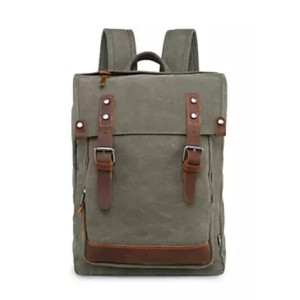 TSD BRAND Discovery Canvas Backpack