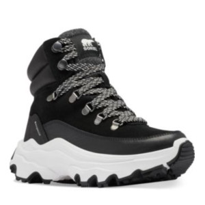 SOREL.....Women's Kinetic Breakthru Black, Sea Salt 